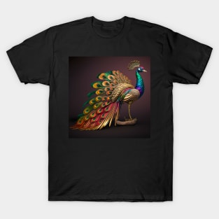 Jewel-like Peacock T-Shirt